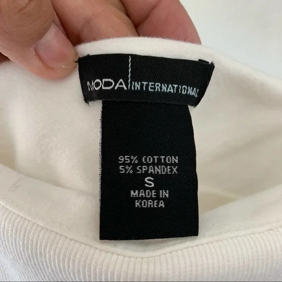 Moda International Knit Mini Summer Dress S - Picture 2 of 5